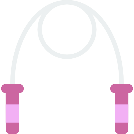 Jumping rope icon