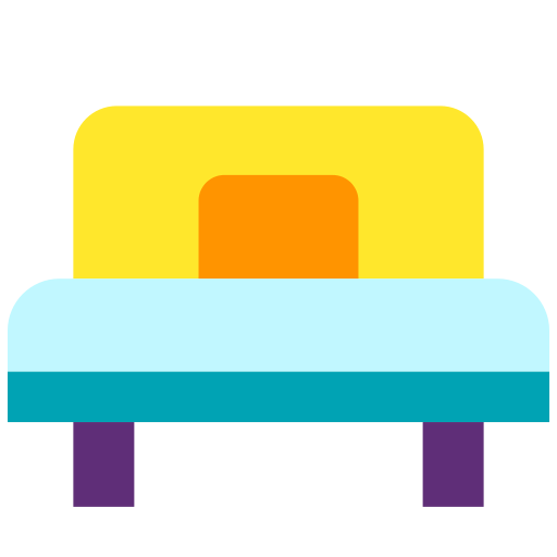 Single bed icon