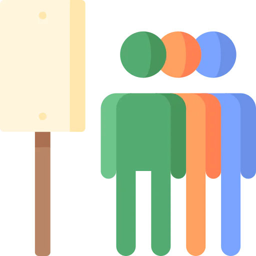 Protester icon