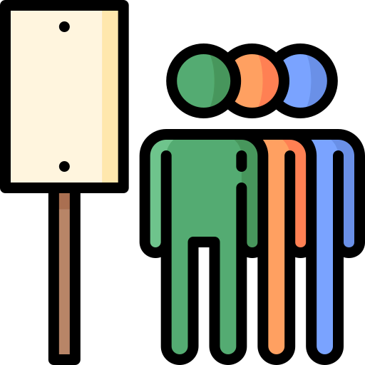 Protester icon