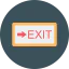Emergency exit icon 64x64