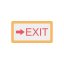 Emergency exit Symbol 64x64