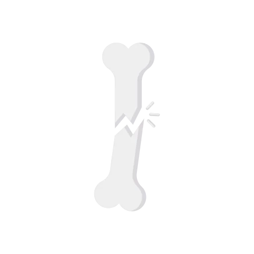 Broken bone icon