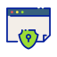 Web security ícone 64x64