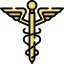 Rod of asclepius Symbol 64x64