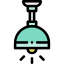 Ceiling lamp icon 64x64