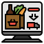 Online shop アイコン 64x64