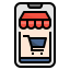 Online shopping アイコン 64x64