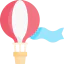 Hot air balloon icône 64x64