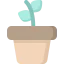 Flower pot icon 64x64