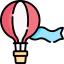 Hot air balloon icon 64x64