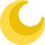 Half moon アイコン 64x64
