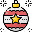 Christmas ball icon 64x64