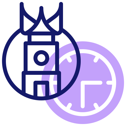 Clock tower icon
