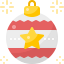 Christmas ball icon 64x64