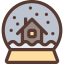 Snow globe icon 64x64