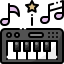Electric piano icon 64x64