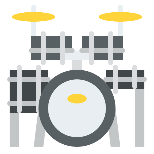 Drum set icon
