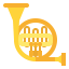 French horn icon 64x64
