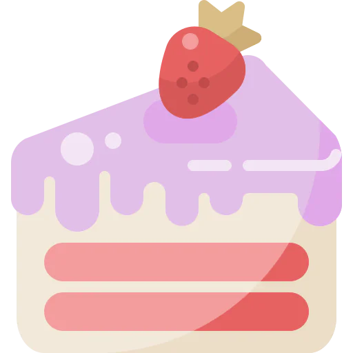 Cake slice icon