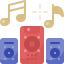 Music speaker icon 64x64