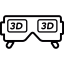 3d glasses icon 64x64