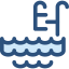 Swimming pool icon 64x64