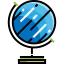 Earth globe icon 64x64