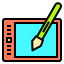 Graphic tablet icon 64x64