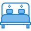 Double bed icon 64x64