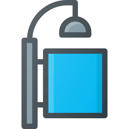 Lamp post icon
