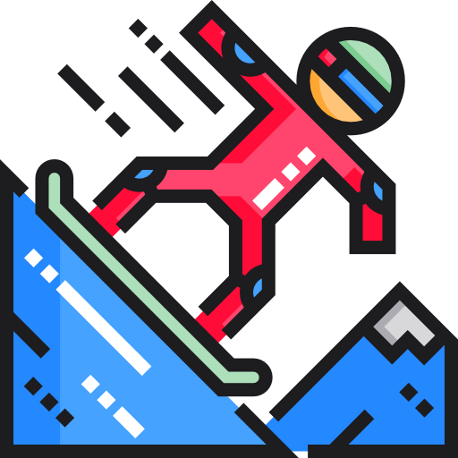 Snowboarding icon