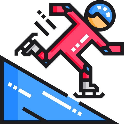 Ice skating icon