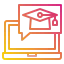 Online learning icon 64x64