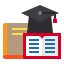 Graduation cap icon 64x64