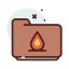 Fire icône 64x64