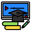 Online learning icon 64x64