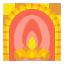 Fireplace icon 64x64