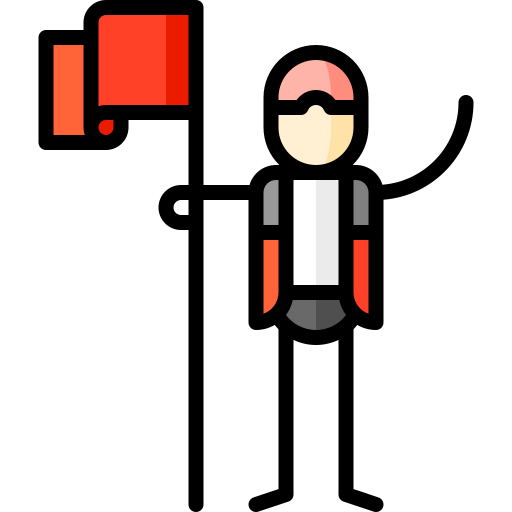 Red flag icon