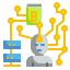 Artificial intelligence icon 64x64