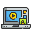Video tutorial icon 64x64