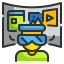 Virtual reality icon 64x64