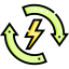 Renewable energy icon 64x64