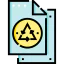 Recycled paper icon 64x64