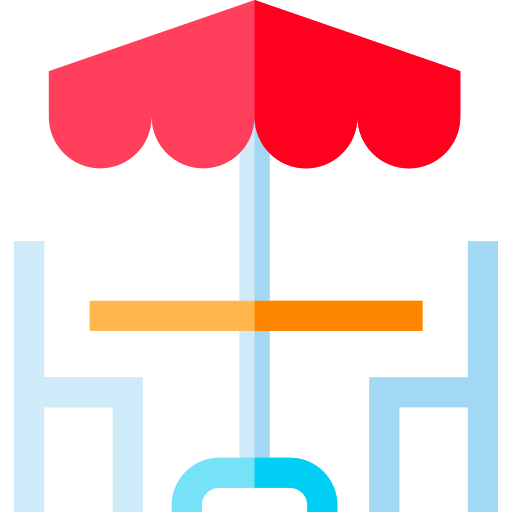 Picnic table icon