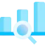 Bar graph icon 64x64