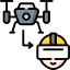 Smart drone icon 64x64