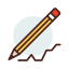 Карандаш иконка 64x64