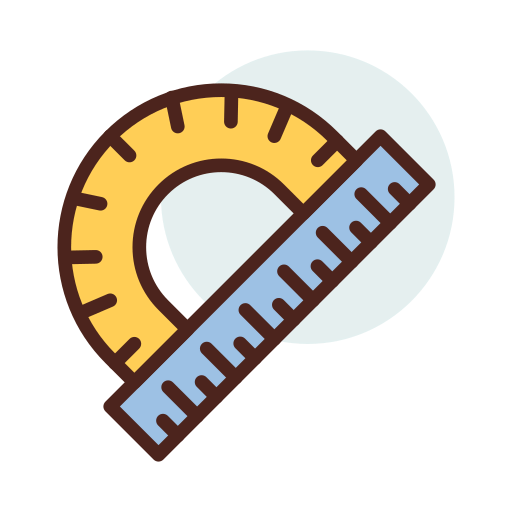 Protractor icon