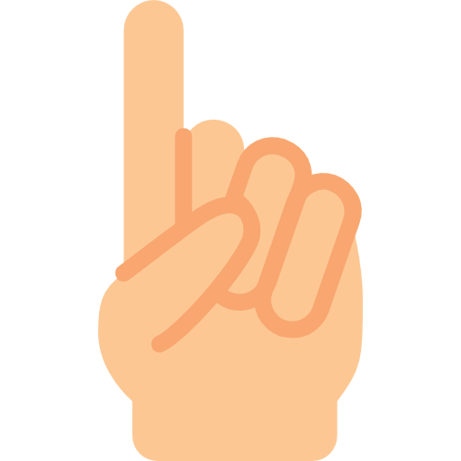 Pointing up Symbol